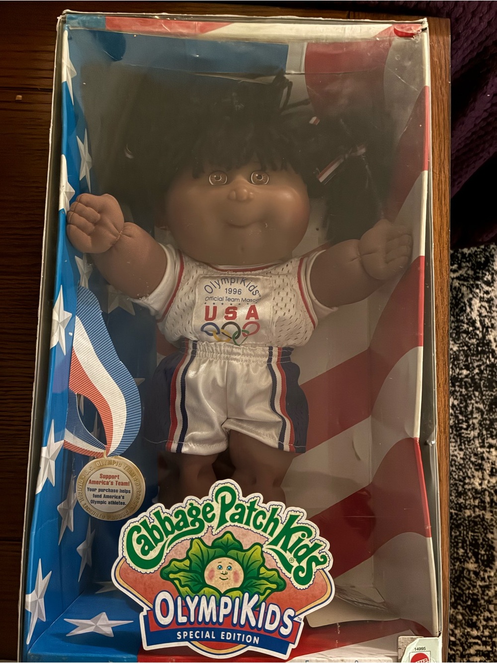 Cabbage Patch Kids Olympikids Doll - USA Red & White Outfit